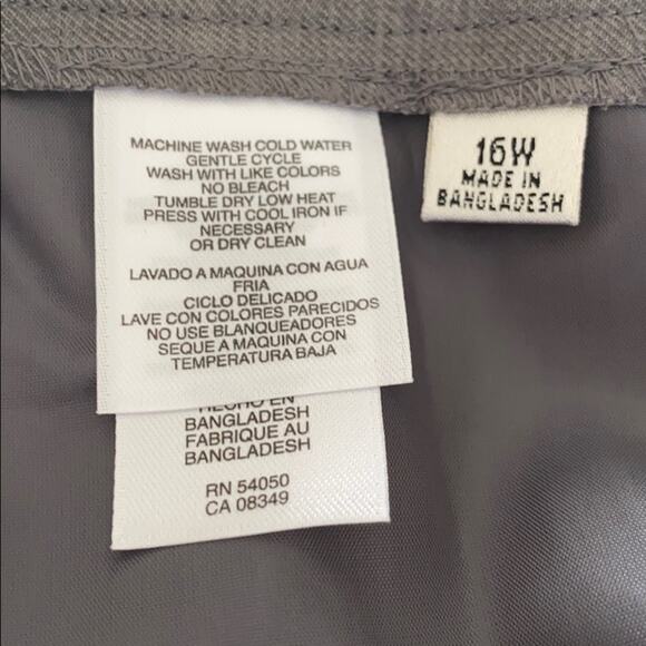 Evan Picone pearls grey dress pants - Picture 4 of 6